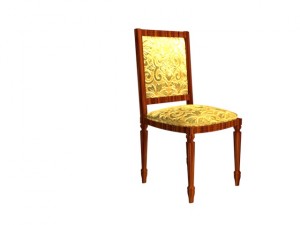 dining table chair 3D Модель