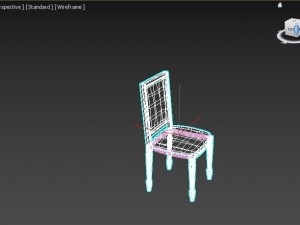 dining table chair 3D Модель