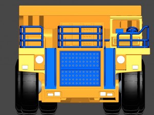 belaz 75131 Modello di stampa 3D