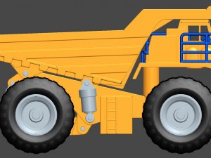 belaz 75131 Modello di stampa 3D