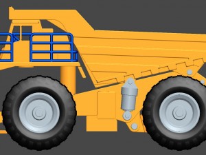 belaz 75131 Modello di stampa 3D