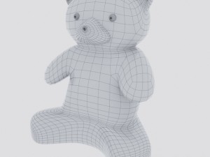 teddy bear 3D मॉडल