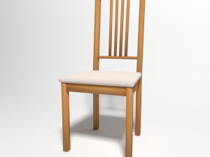 simple chair 3D 모델