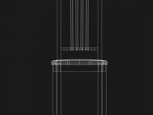 simple chair 3D 모델