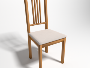 simple chair 3D 모델