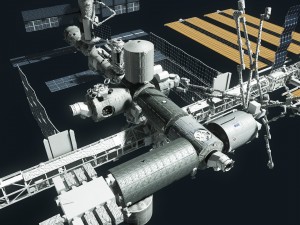 pbr game ready iss space station 3D-Modell