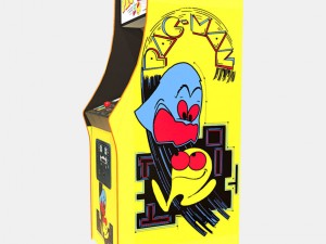 low poly pbr pacman cabinet 3D Model