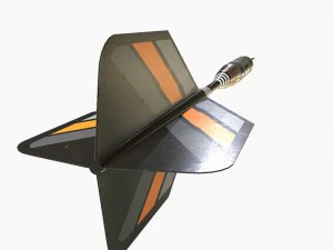low poly pbr pub dart board 3D Model