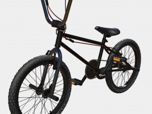 low poly pbr bmx stunt bike 3D 모델
