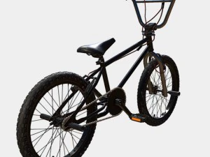 low poly pbr bmx stunt bike 3D Model