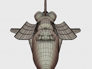 low poly pbr shuttle endeavour 3D Model