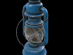 low poly pbr game ready storm lantern 3D मॉडल