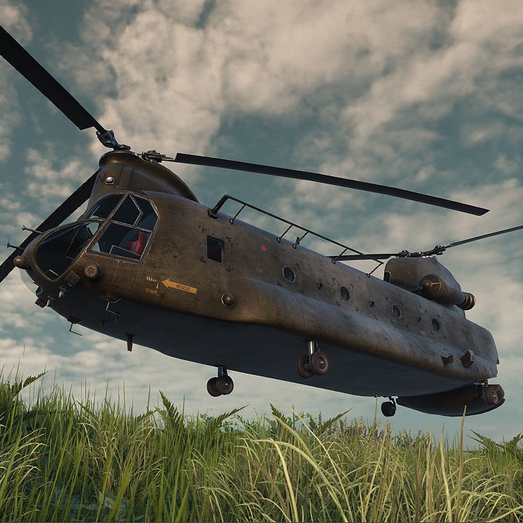 chinook model helicopter
