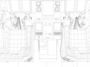 Elicottero Chinook Ch-47 Modello 3D