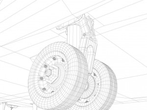 ch-47 chinook helicopter 3D Model