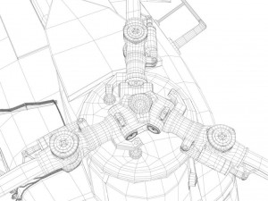 ch-47 chinook helicopter 3D Model
