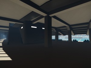low poly video game ready premier football stadium Modèle 3D