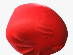 saco de feij&atilde;o baixo poli pbr Modelo 3D
