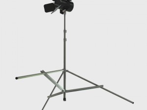 low poly pbr studio camera props Modèle 3D