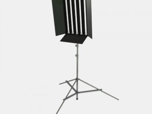 low poly pbr studio camera props Modèle 3D