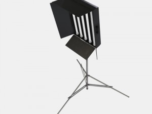 low poly pbr studio camera props Modèle 3D