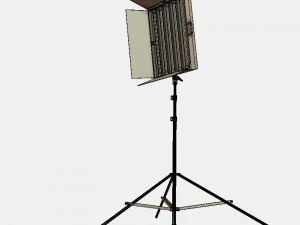 adere&ccedil;os de c&acirc;mera de est&uacute;dio low poly pbr Modelo 3D