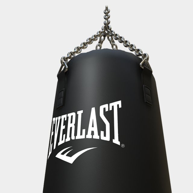 low poly pbr punching bag Modello 3D .c4d .max .obj .3ds .fbx .stl .blend 