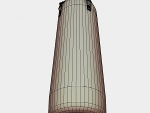 low poly pbr punching bag Modello 3D