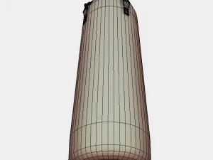 saco de pancadas de baixo poli pbr Modelo 3D