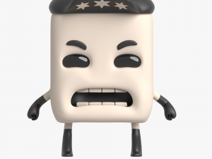 gumy star officer 3D Модель