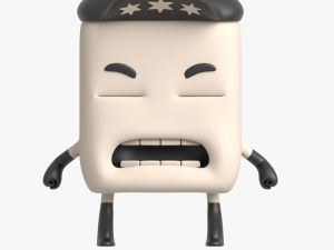 gumy star officer 3D Модель