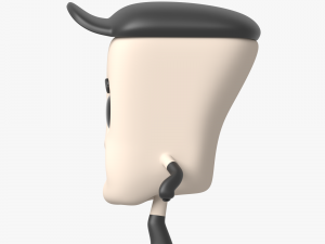 gumy star officer 3D Модель