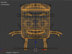 gumy star officer 3D Модель