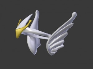 pegasus tiara knight of zodiac 3Dモデル