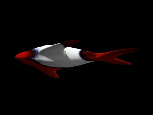 cartoon fish Modèle 3D