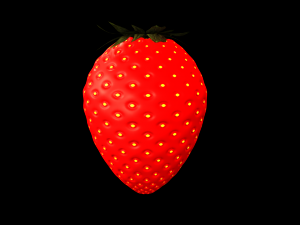 3d strawberry 3D 模型