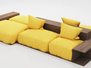 westside divano 3D Model