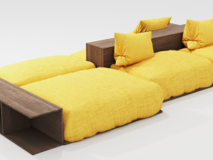 westside divano 3D Model