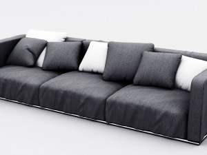 sofa poliform Modèle 3D