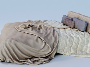 bed glanze 3D Model