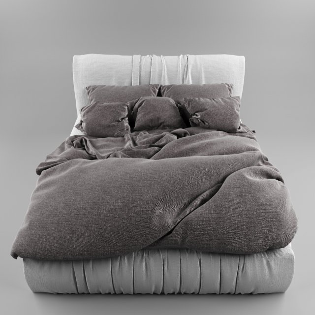 charcoal gray 3D Модель .c4d .max .obj .3ds .fbx .stl .blend 