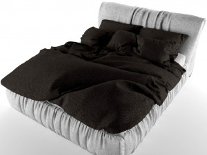 charcoal gray 3D Модель