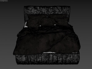 charcoal gray 3D Модель