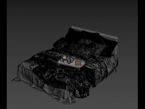 bed mallowston 3D Model