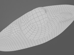 black pearl ring 3D Model
