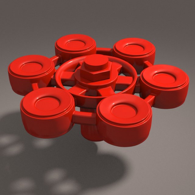 mechanical valve 3D-Modell .c4d .max .obj .3ds .fbx .stl .blend 