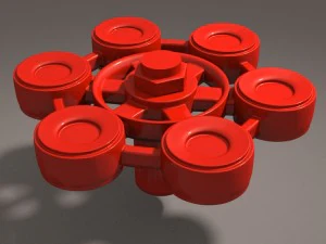 यांत्रिक वाल्व 3D मॉडल