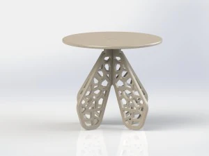 coffee table - organic design 3D Model
