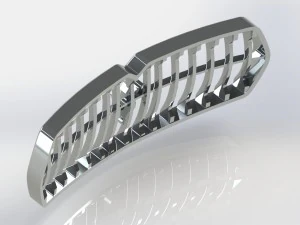 ön ızgara - maserati levante 3D Model