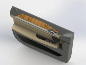 pannello porta - bmw - x6 Modello 3D